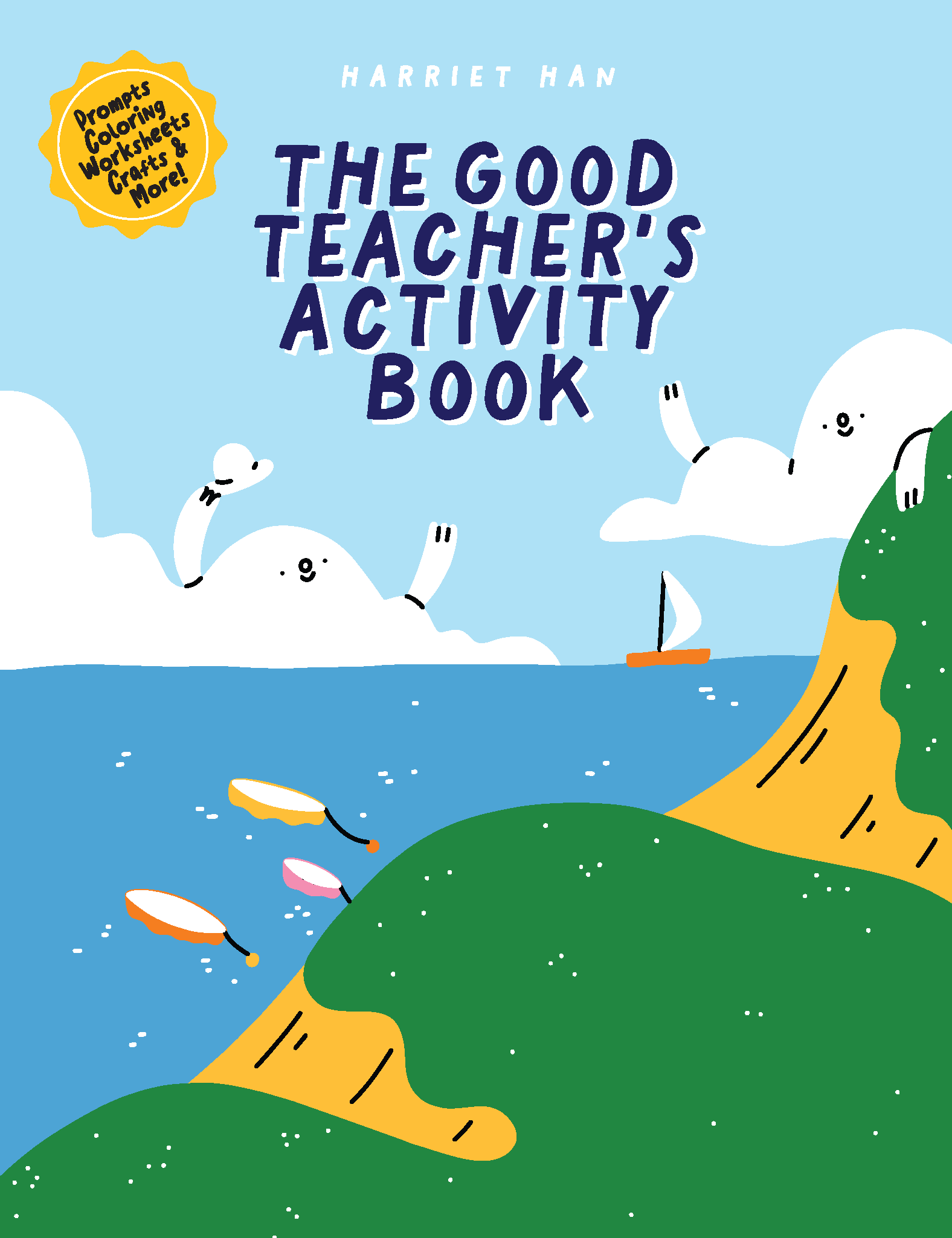 The Good Teacher's Activity Book, Colored Pencils Included, Fun Prompts, Quick-Writes, Gift Box Set