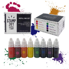 8 bottle premium refill ink set